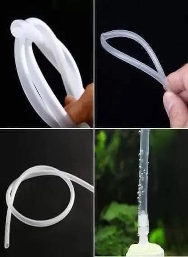 TRADESK Anky Silicone Aquarium/Fish Tank Airline Tubing Pump Hose, Soft Fish Tank Pipe for Air Pump, Check Valves, and Air Stone 10 Meeter - Image 3